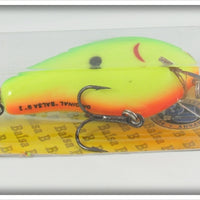 Bagley Apple Green On Chartreuse Balsa B3 On Card