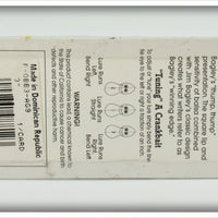 Bagley Apple Green On Chartreuse Balsa B3 On Card