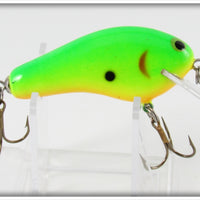 Bagley Apple Green On Chartreuse B Flat Lure