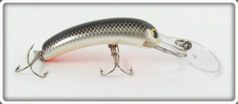 Bagley Black On White Shad Smoo Lure 