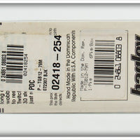 Bagley Blue On Chartreuse Sinking Baitfish On Card