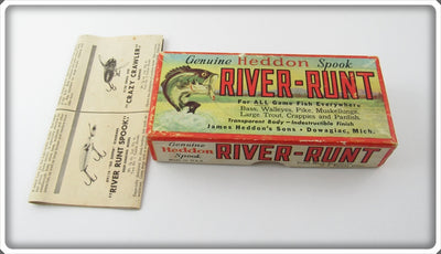 Heddon Empty Box For Shad River Runt Spook Sinker