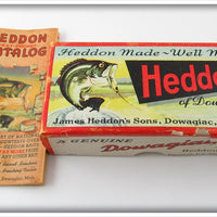 Heddon Empty Box For Red Head Shiner Lucky 13