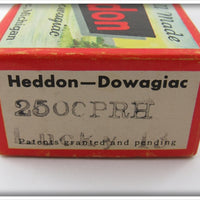 Heddon Empty Box For Red Head Shiner Lucky 13
