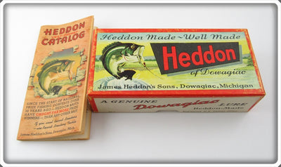 Heddon Empty Box For Red Head White Lucky 13