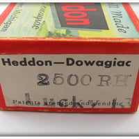 Heddon Empty Box For Red Head White Lucky 13