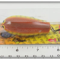 Bagley Dark Crayfish On Chartreuse Balsa B2 On Card