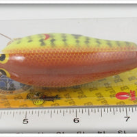 Bagley Dark Crayfish On Chartreuse Balsa B3 On Card