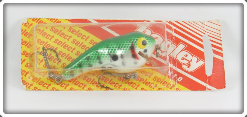 Bagley Green Crayfish On White ET Lure On Card For Sale