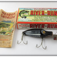 Heddon Black Shore Go Deeper River Runt In Box