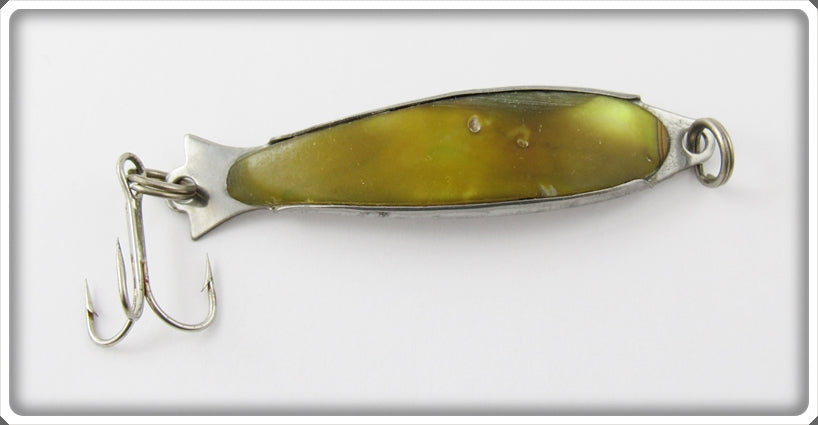 Vintage Unknown Mother Of Pearl Spoon Lure For Sale | Lure Lagoon