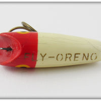 South Bend Red Head White Fly Oreno