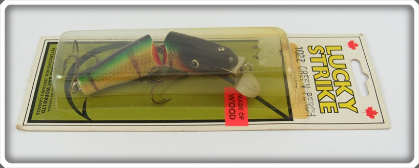 Lucky Strike Bait Works Ltd Green Perch Jointed Pikie Lure 