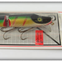 Lucky Strike Bait Works Ltd Red Perch Jointed Vamp On Card 