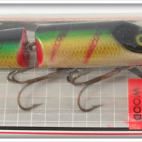 Lucky Strike Bait Works Ltd Red Perch Jointed Vamp On Card