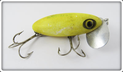 Arbogast Flo Yellow/Saturn Jitterbug