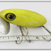 Arbogast Flo Yellow/Saturn Jitterbug