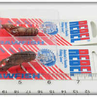 Rebel Brown Teeny Craw Pair On Cards
