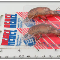 Rebel Brown Wee Crawfish Pair On Cards