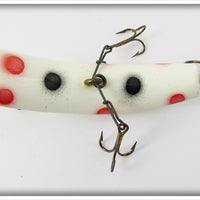 Helin White With Spots SPU-WH Flatfish In Correct Box