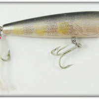 Vintage Rebel Naturalized Perch Windcheater Popper Lure 