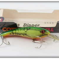 Vintage Cotton Cordell Natural Crawdad Big Dipper Lure In Box 