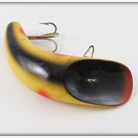 Vintage Northwood Tackle Yellow Spotted Curve A Lure