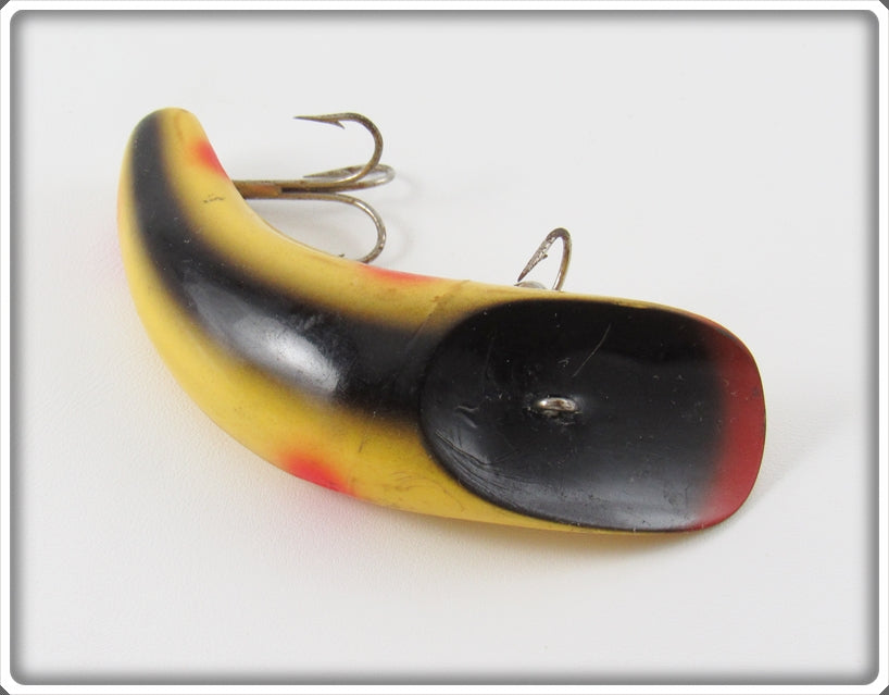 Vintage Northwood Tackle Yellow Spotted Curve A Lure