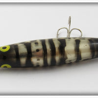 Heddon Silver & Black Dying Flutter