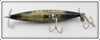 Heddon Silver & Black Dying Flutter
