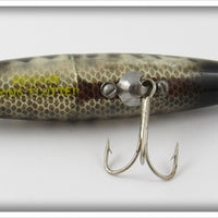 Heddon Silver & Black Dying Flutter