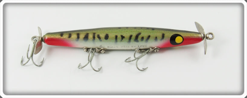 Vintage Dalton Bass Finish Fish Stick Lure 