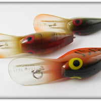 Storm Flat Wart Lot Of Three: Crawdad & Natural Crawdad