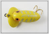 Arbogast Yellow Shore Fly Rod Jitterbug
