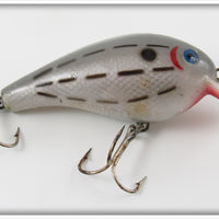 Vintage Cotton Cordell Grey Black Stripes Big O Lure