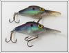 Vintage Storm Purple & Blue Lightnin' Shad Lure Pair