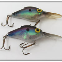 Vintage Storm Purple & Blue Lightnin' Shad Lure Pair