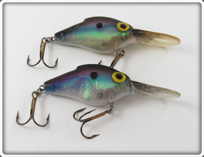Vintage Storm Purple & Blue Lightnin' Shad Lure Pair