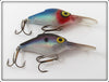 Storm Purple & Blue And Blue & Red Lightnin' Shad Lure Pair 