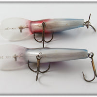 Storm Purple & Blue And Blue & Red Lightnin' Shad Pair