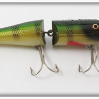 Vintage Creek Chub Perch Jointed Pikie Lure 