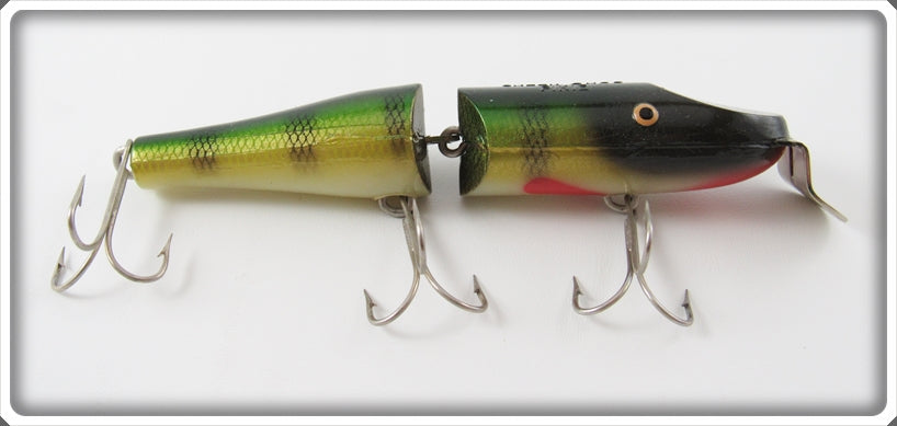 Vintage Creek Chub Perch Jointed Pikie Lure 