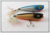 Luhr Jensen Black/Gold & Blue/Silver P.J. Pop Lure Pair 