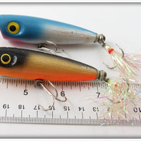 Luhr Jensen Black/Gold & Blue/Silver P.J. Pop Pair