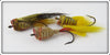 Heddon Shrunken Bass Bug Spook Lot Of Three