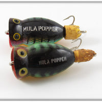 Arbogast Perch Hula Popper Pair