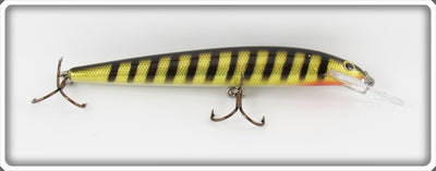 Vintage Bagley Black Stripes On Gold Foil Bang O Lure 