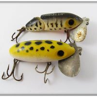 Arbogast Jitterbug Pair: Coachdog & Frog