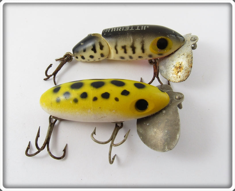 Arbogast Jitterbug Pair: Coachdog & Frog