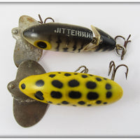 Arbogast Jitterbug Pair: Coachdog & Frog